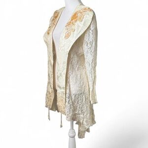 Vintage Beaded Sequin Lace Jacket